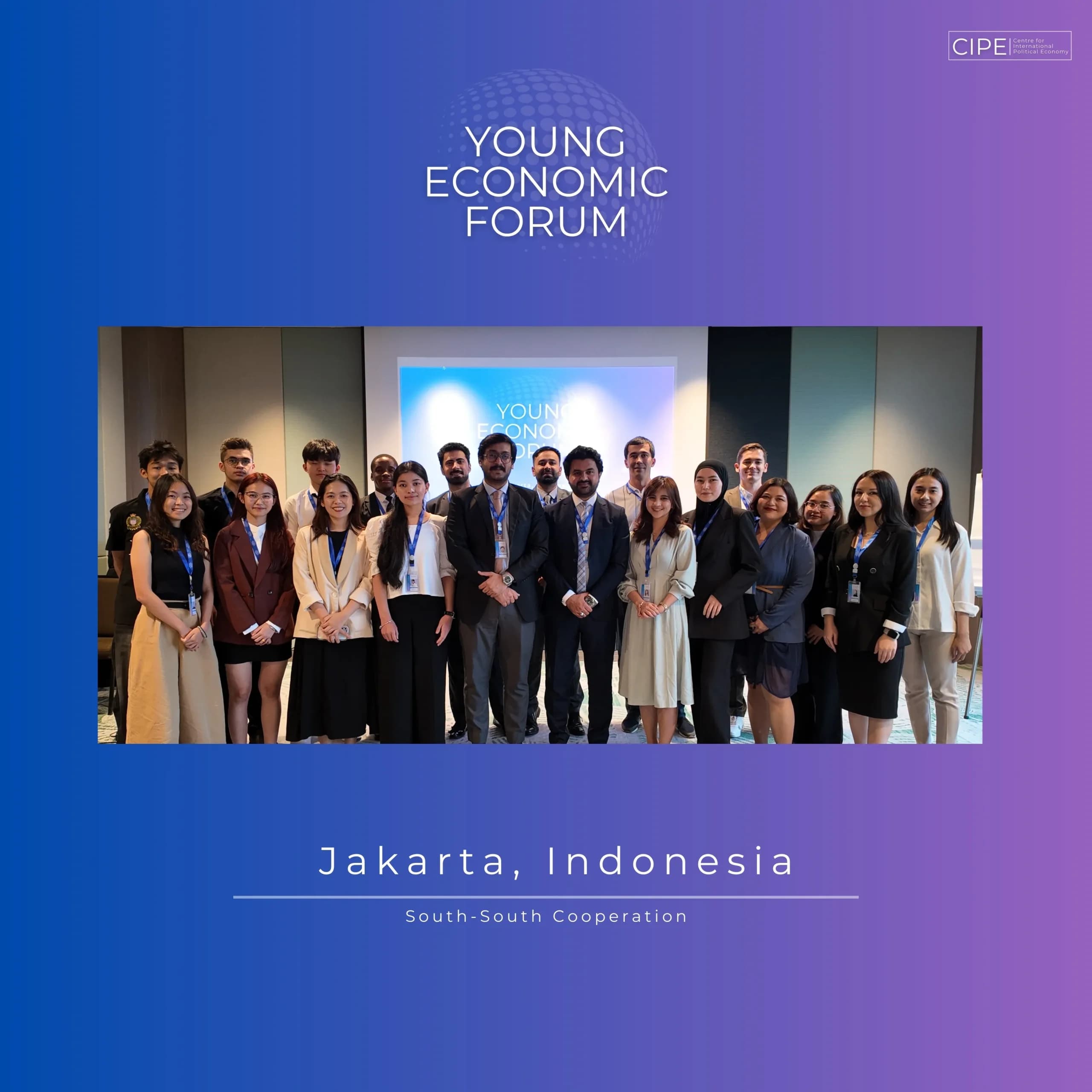 Young Economic Forum Jakarta, session 10